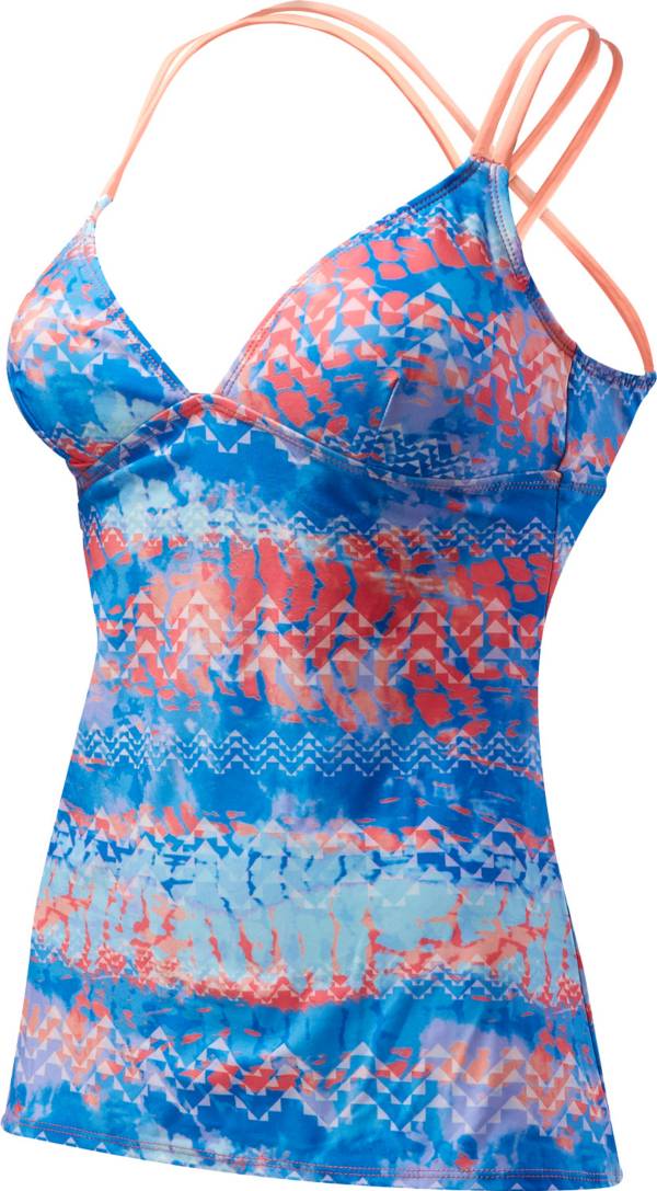 TYR Women's Emerald Lake Cross Back Tankini Top