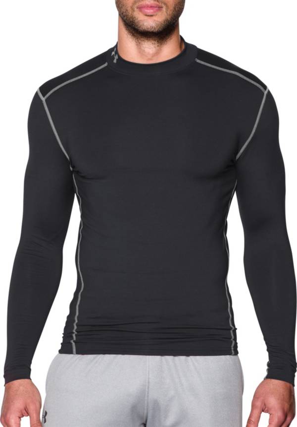 Under Armour Men's ColdGear Armour Compression Mock Neck Long Sleeve Shirt