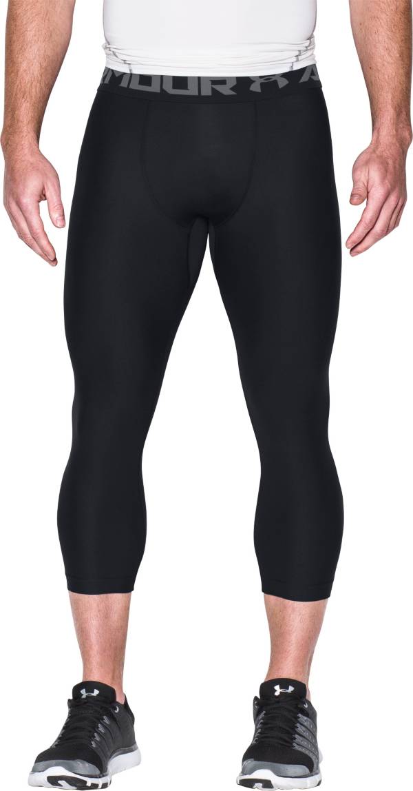 Under Armour Men's HeatGear Armour 2.0 Three Quarter Length Leggings