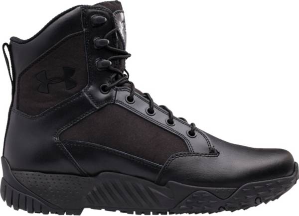 Black Under Armour Men's Stellar Tac Tactical Waterproof Boots 