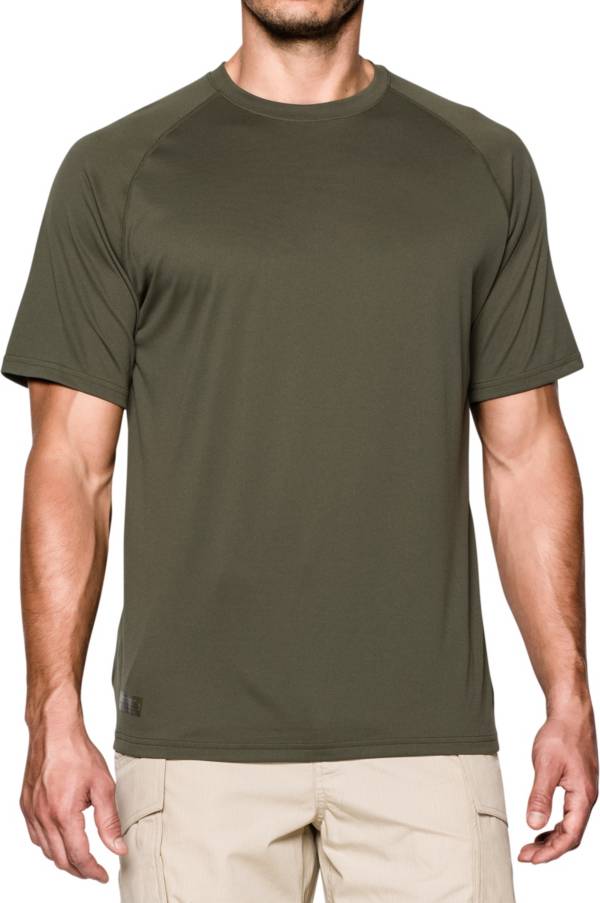 Under Armour Men Charged Cotton Tactical Short Sleeve T-Shirt