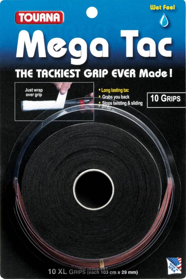 Tourna Mega Tac Overgrip - 10 Pack