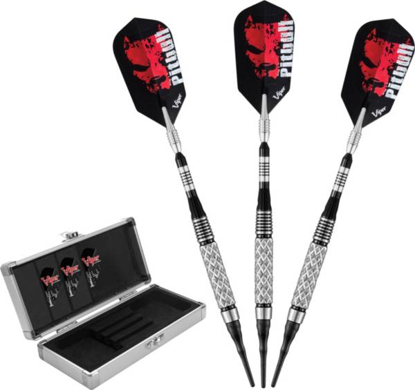 Viper Pitbull Tungsten 18g Diamond Cut Barrel Soft Tip Darts