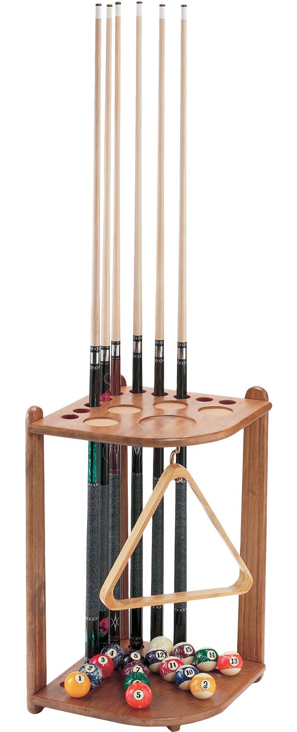Viper Oak Corner Cue Rack