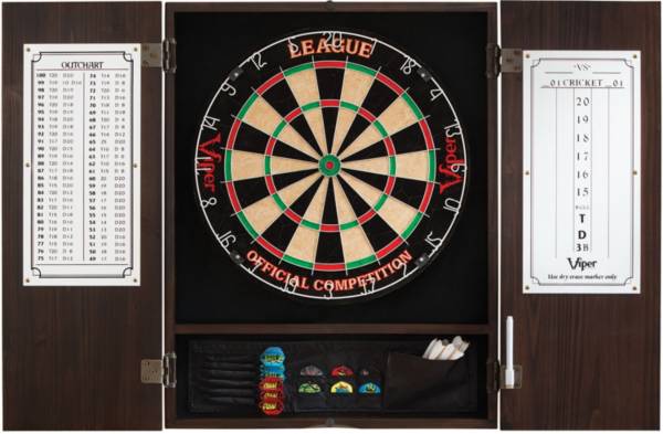 Viper Metropolitan Steel Tip Dartboard Cabinet