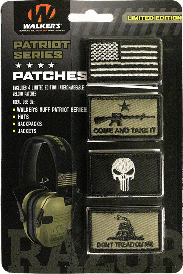 Walker's Game Ear Patriot Patch Kit