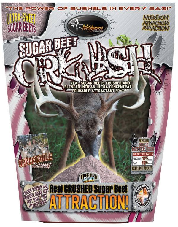 Details about   Wildgame Innovations Deer Attractants Sugarbeet Crush 15lb Bag 