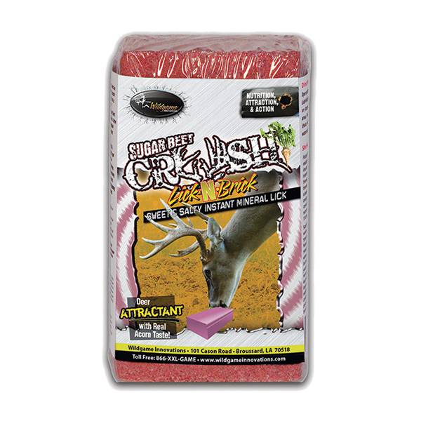 Wildgame Innovations Sugar Beet CRUSH Lick-N-Brick Salt Block