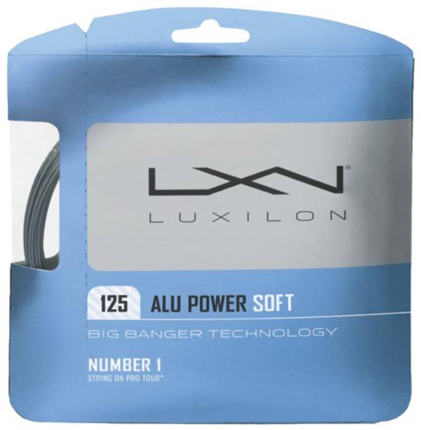 Luxilon ALU Power Soft 16L Tennis String – 12.2M Set