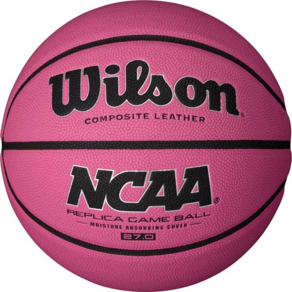 Wilson NCAA Replica Pink Youth Basketball (27.5")