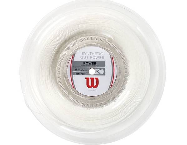 Wilson Synthetic Gut Power 16 Tennis String – 200M Reel product image
