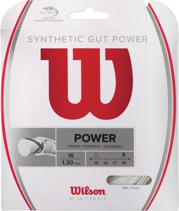 Wilson Synthetic Gut Power 16 Racquet String