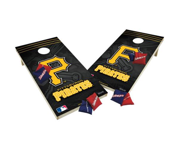 Wild Sports 2' x 4' Pittsburgh Pirates XL Tailgate Bean Bag Toss Shields