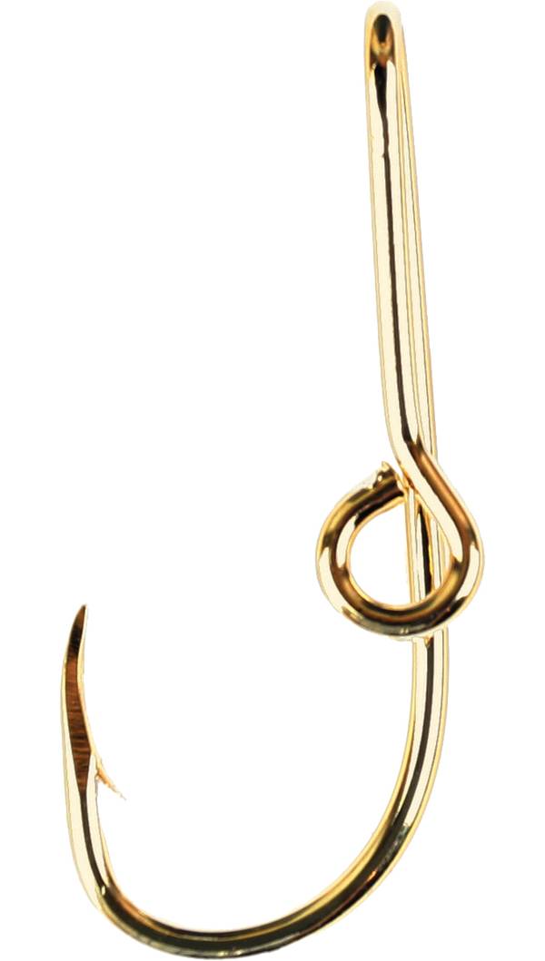 Eagle Claw Fish Hook Hat Pin/ Tie Clasp Hook Gold Plated Pack of 25 #155M 