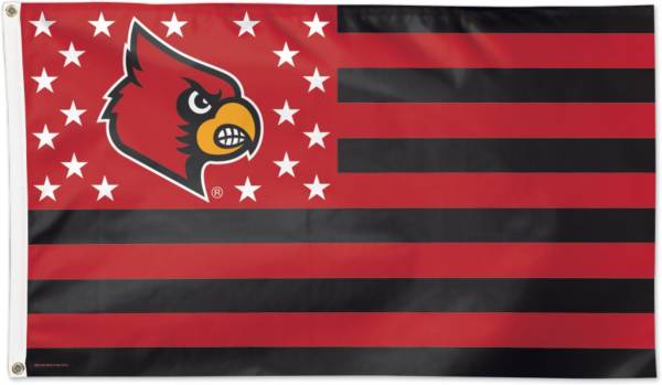 WinCraft Lousiville Cardinals Deluxe Flag