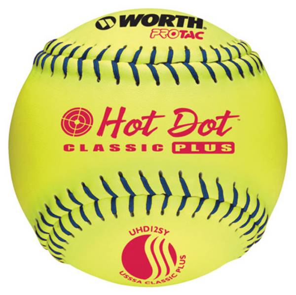 Worth 12” USSSA Hot Dot Slowpitch Softball