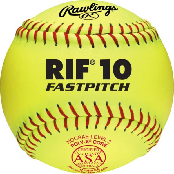 Rawlings 12" ASA Hot Seam RIF Safety Fastpitch Softball