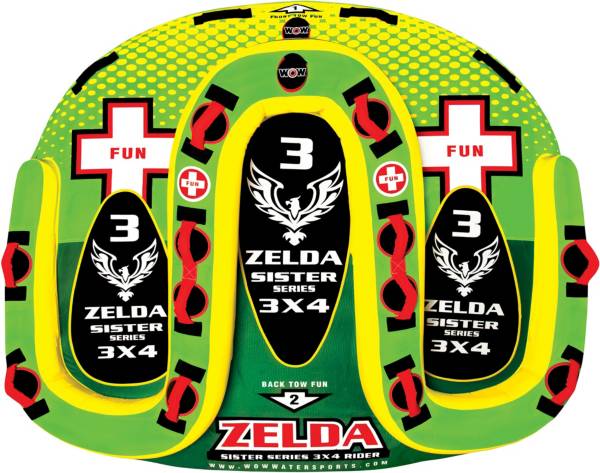 WOW Zelda 3 Person Sister Towable Tube