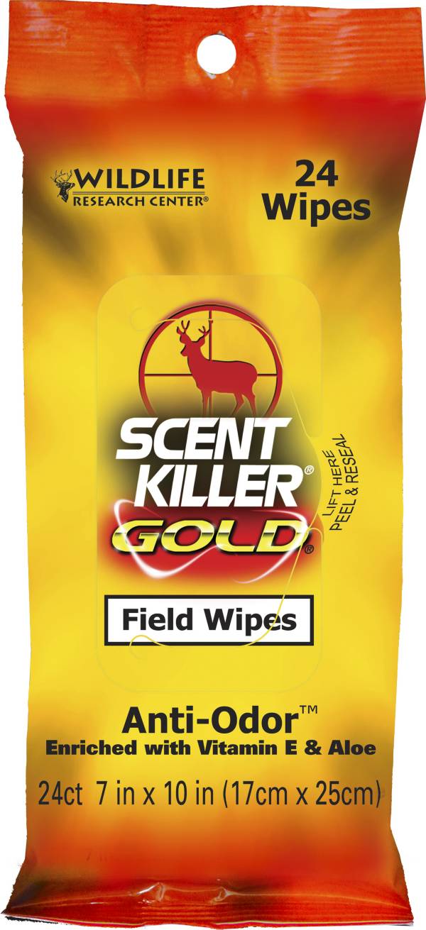 Wildlife Research Center Scent Killer Gold Field Wipes