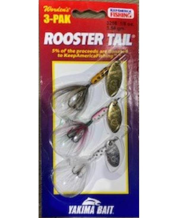 Yakima Bait Worden's Rooster Tail Inline Spinner Kit product image