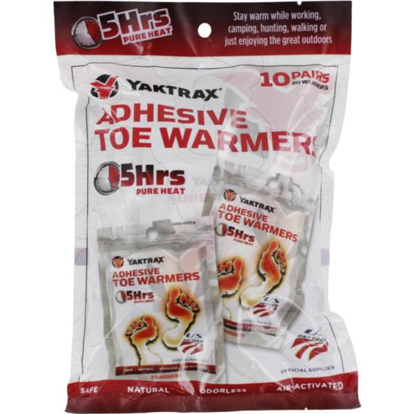 Yaktrax Adhesive Toe Warmer – 10 Packs product image