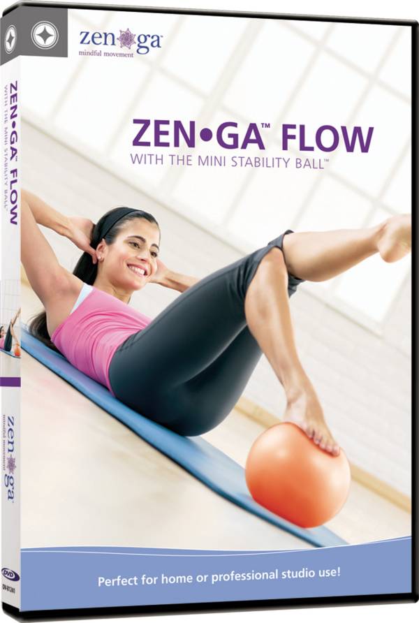 ZEN•GA FLOW with Mini Stability Ball DVD