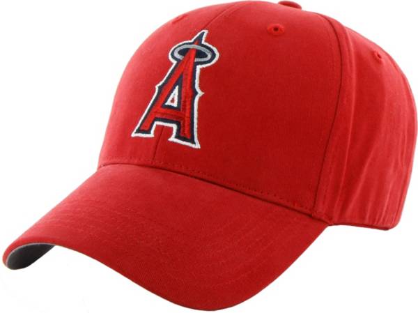 '47 Youth Los Angeles Angels Basic Red Adjustable Hat