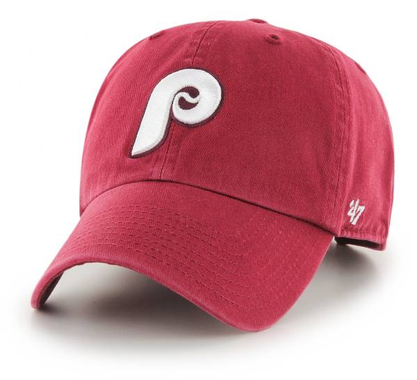 ‘47 Men's Philadelphia Phillies Clean Up Red Adjustable Hat product image