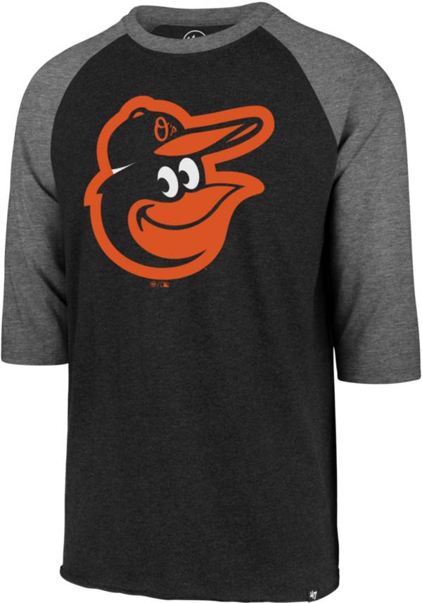 47 Men's Baltimore Orioles Club Three-Quarter Sleeve T-Shirt