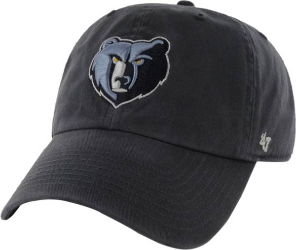 '47 Men's Memphis Grizzlies Navy Clean Up Adjustable Hat