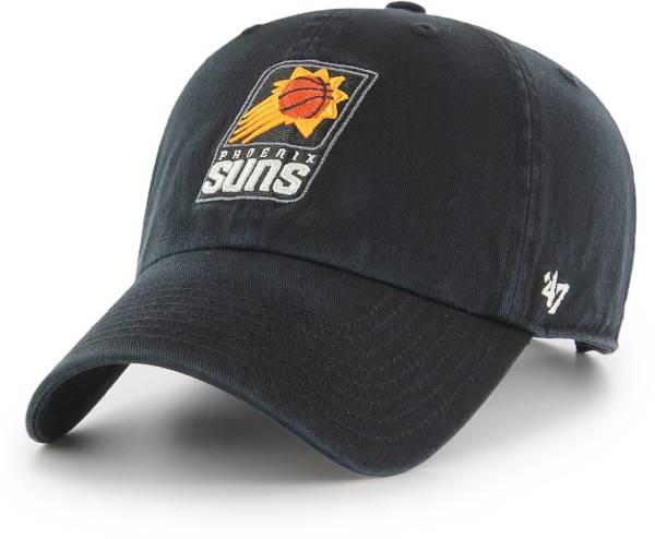 '47 Men's Phoenix Suns Black Clean Up Adjustable Hat