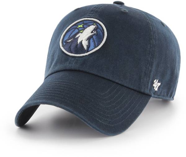 '47 Men's Minnesota Timberwolves Navy Clean Up Adjustable Hat product image
