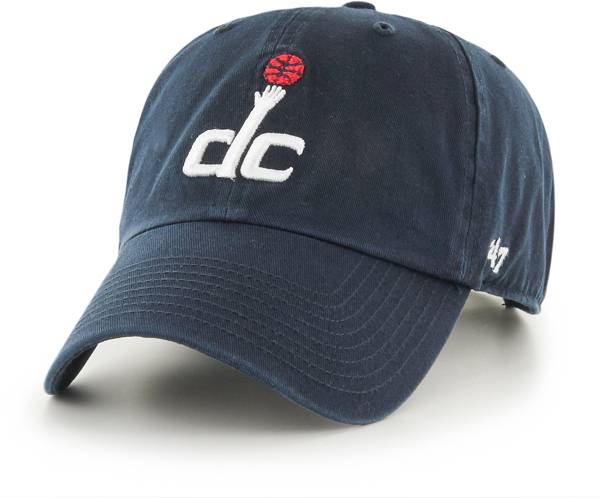 '47 Men's Washington Wizards Navy Clean Up Adjustable Hat