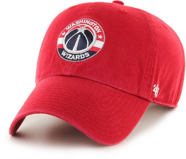 '47 Men's Washington Wizards Red Clean Up Adjustable Hat