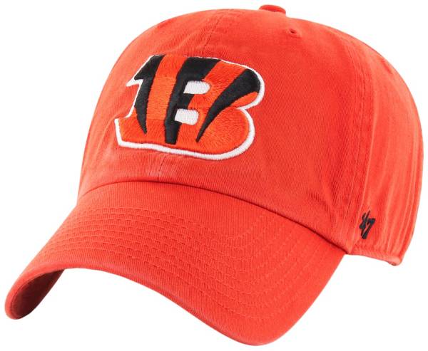 '47 Men's Cincinnati Bengals Clean Up Orange Adjustable Hat
