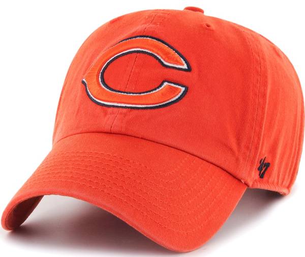 '47 Men's Chicago Bears Clean Up Orange Adjustable Hat product image