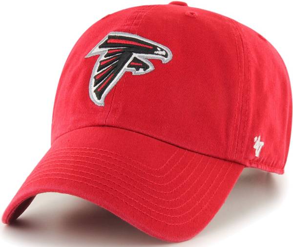 '47 Men's Atlanta Falcons Clean Up Red Adjustable Hat