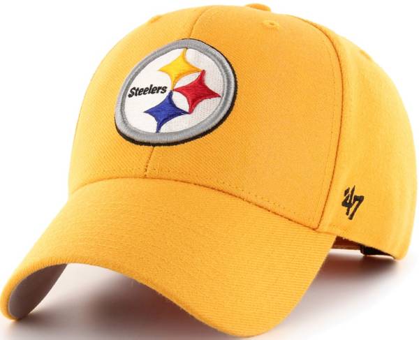 '47 Men's Pittsburgh Steelers MVP Gold Adjustable Hat