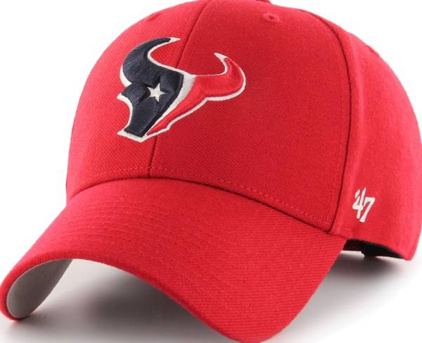 '47 Men's Houston Texans MVP Red Adjustable Hat