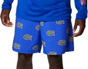 Columbia Men's Florida Gators Blue Backcast II Printed Performance Shorts product image