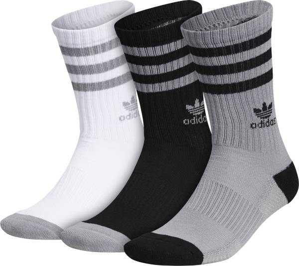 adidas Men's Originals Roller Crew Socks 3-Pack
