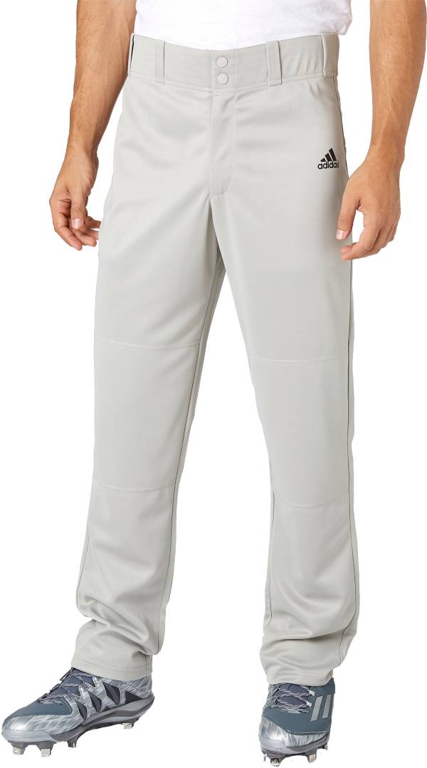 adidas Men's Triple Stripe Open Bottom Baseball Pants