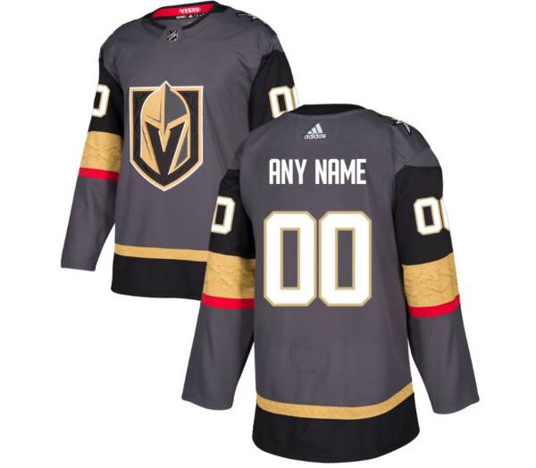 adidas Men's Custom Vegas Golden Knights Authentic Pro Home Jersey