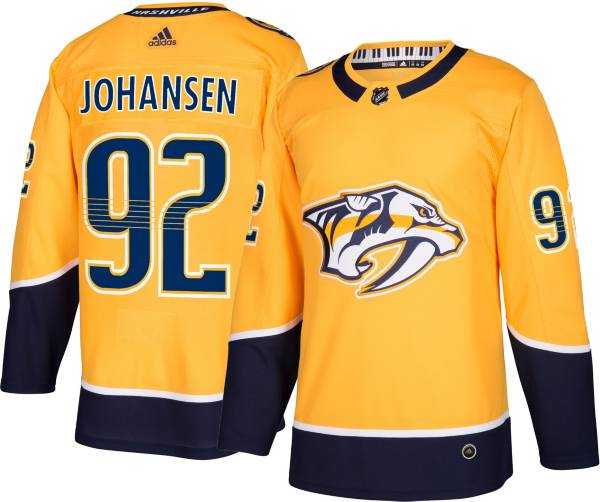 adidas Men's Nashville Predators Ryan Johansen #92 Authentic Pro Home Jersey