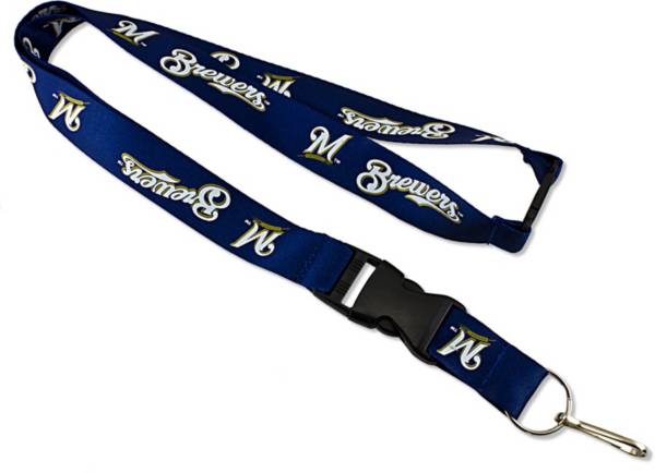 Milwaukee Brewers Navy Lanyard