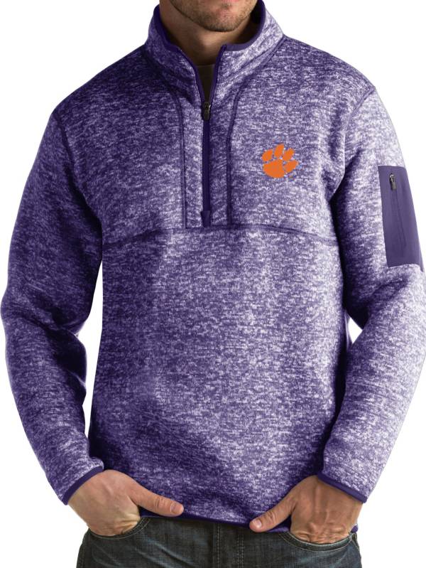 Antigua Men's Clemson Tigers Regalia Fortune Pullover Jacket