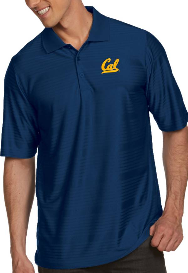 Antigua Men's Cal Golden Bears Blue Illusion Polo
