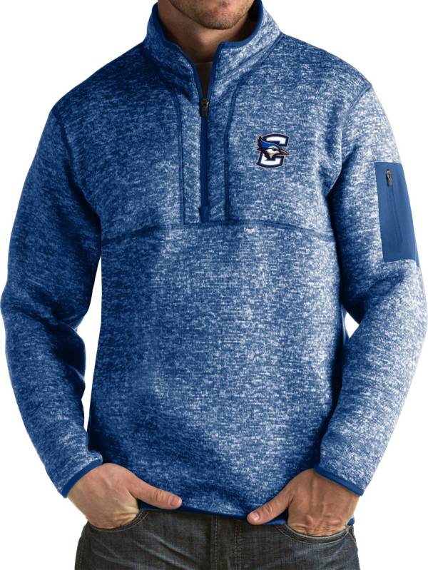 Antigua Men's Creighton Bluejays Blue Fortune Pullover Jacket