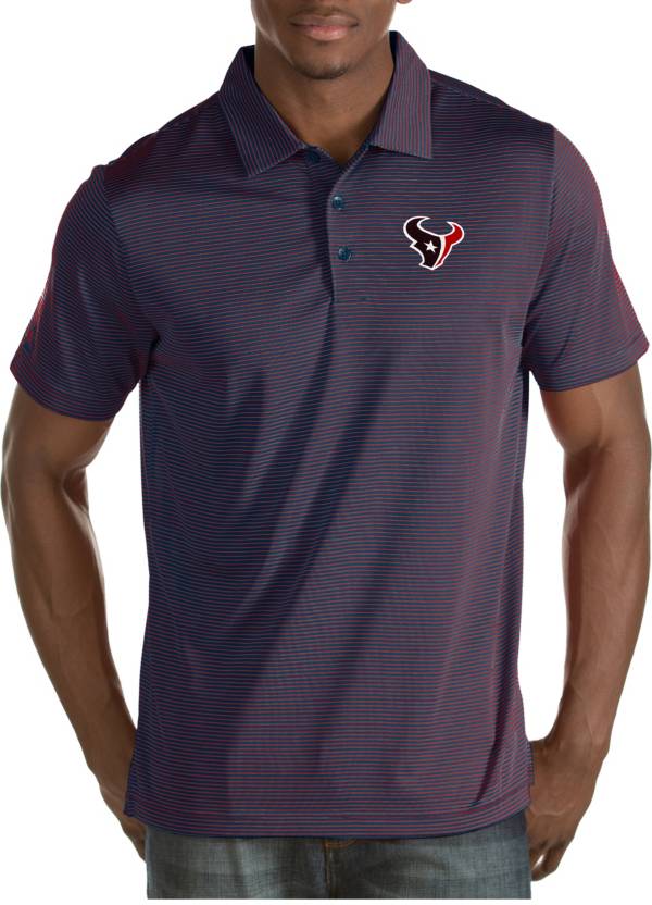 Antigua Men's Houston Texans Quest Polo