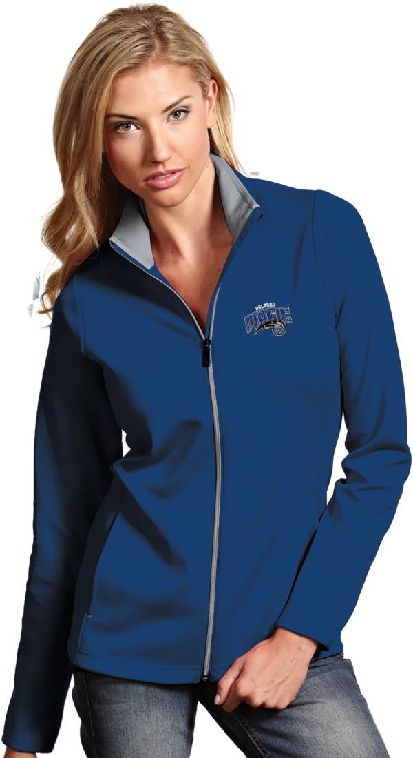 Antigua Women's Orlando Magic Leader Royal Full-Zip Fleece